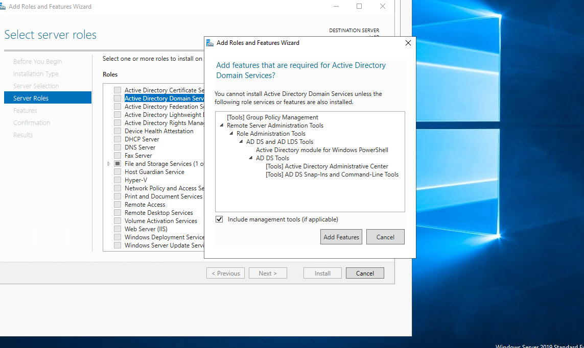Windows application server. Active Directory Windows Server 2019. Установка Active Directory. Настройка Windows Server 2019. Окно Active Directory.